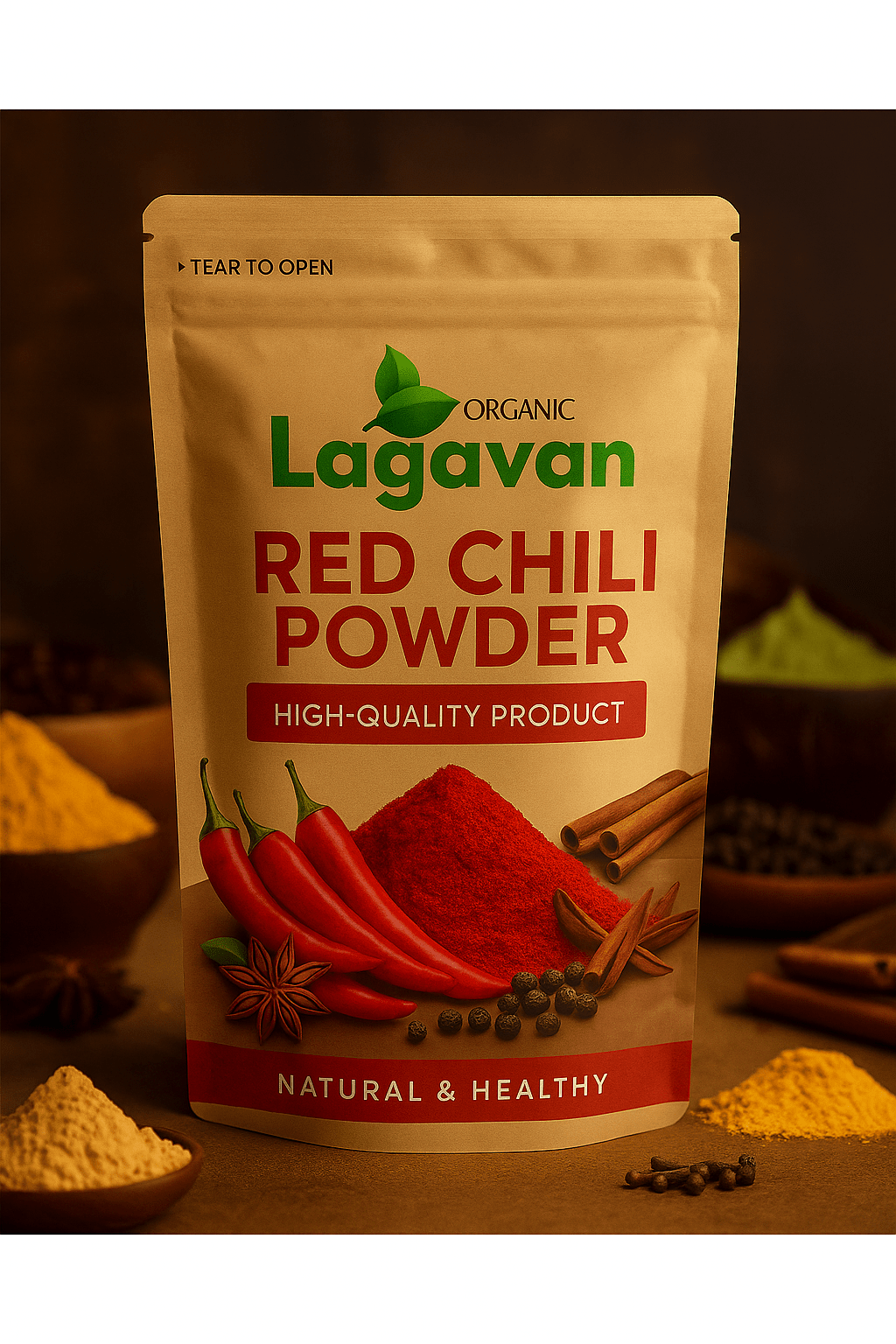 Mirch Powder (Lal Mirch) 850g - Lagavan